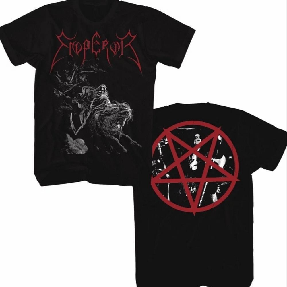 Emperor Rider Black Metal Pentagram Shirt-2 Sided